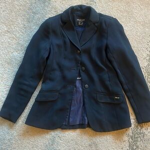 I am selling the BRAND: Ariat Pro Series riding jacket; SIZE: 12; COLOr: Navy.